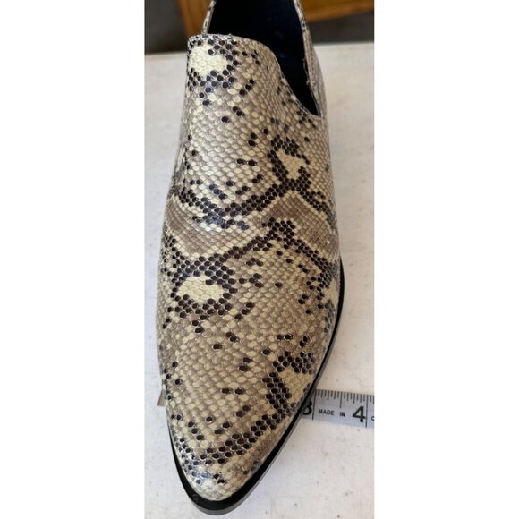 Artisan by Zigi Adal Snake Print Leather Shoe Boots Women's Size 9.5M - Picture 9 of 14